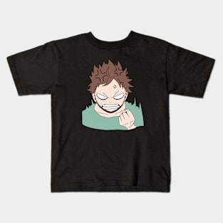 Angry Anime Boy Kids T-Shirt